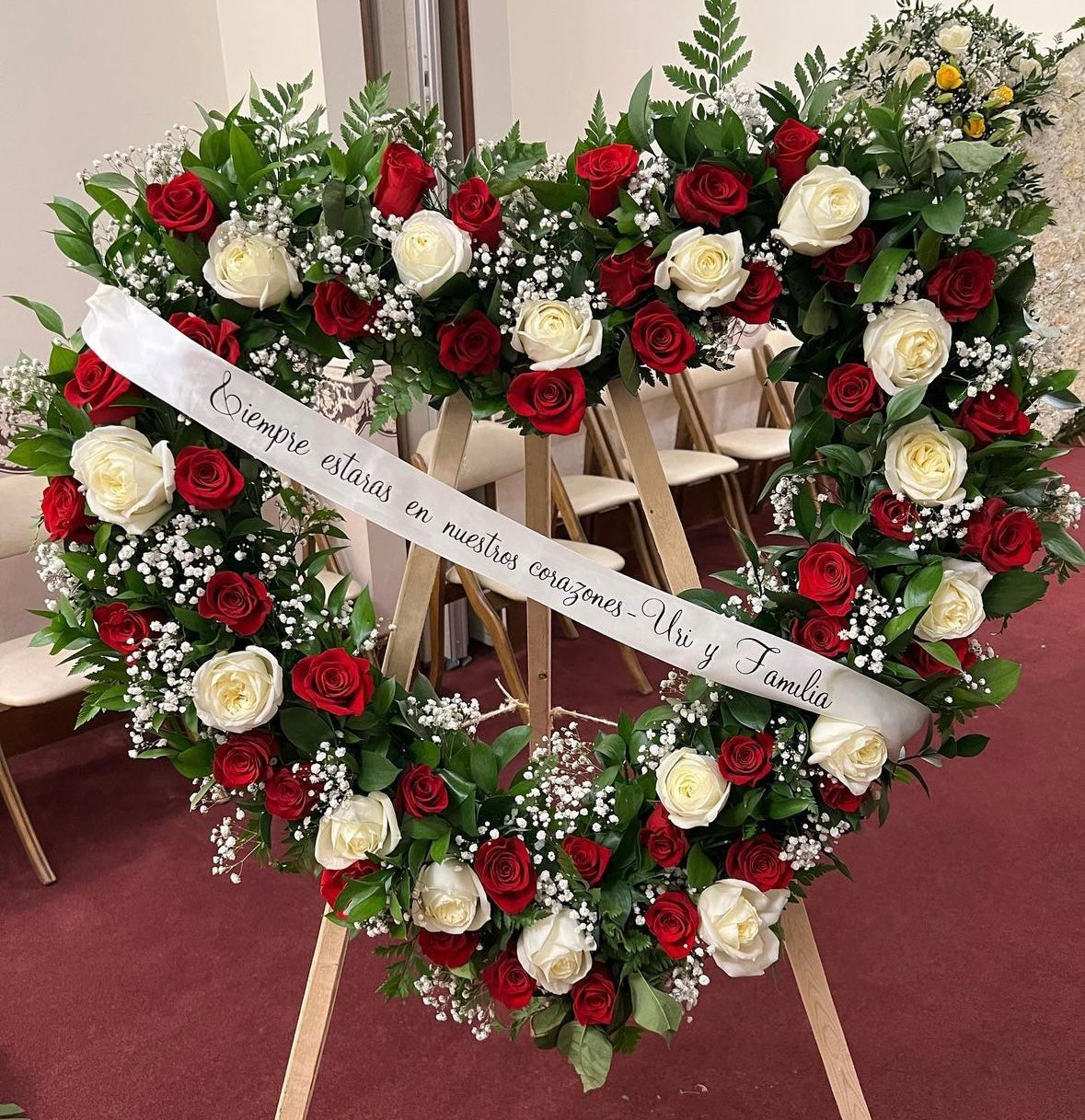 Custom Wooden Open Heart