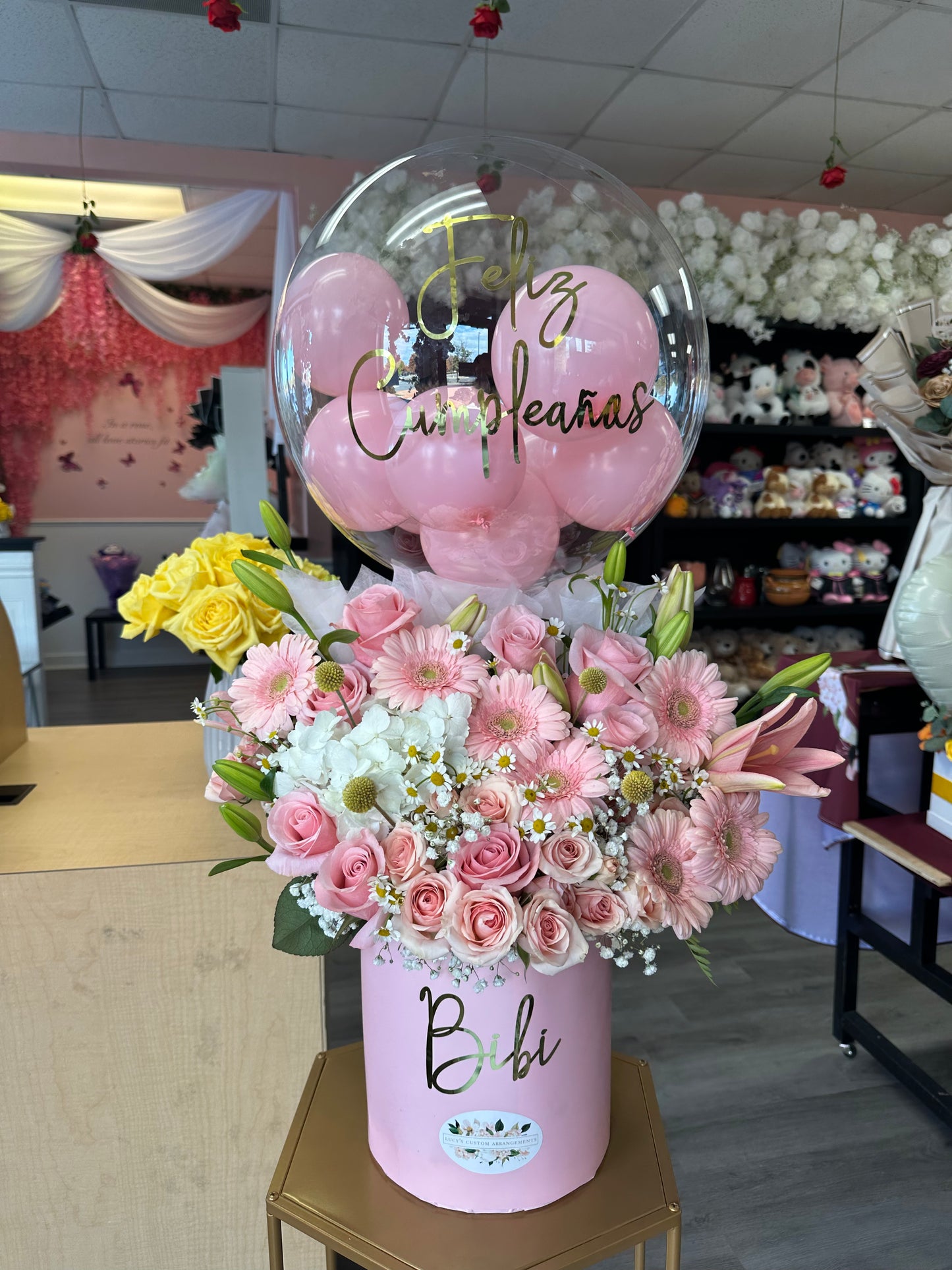 Birthday Box Pink Mix