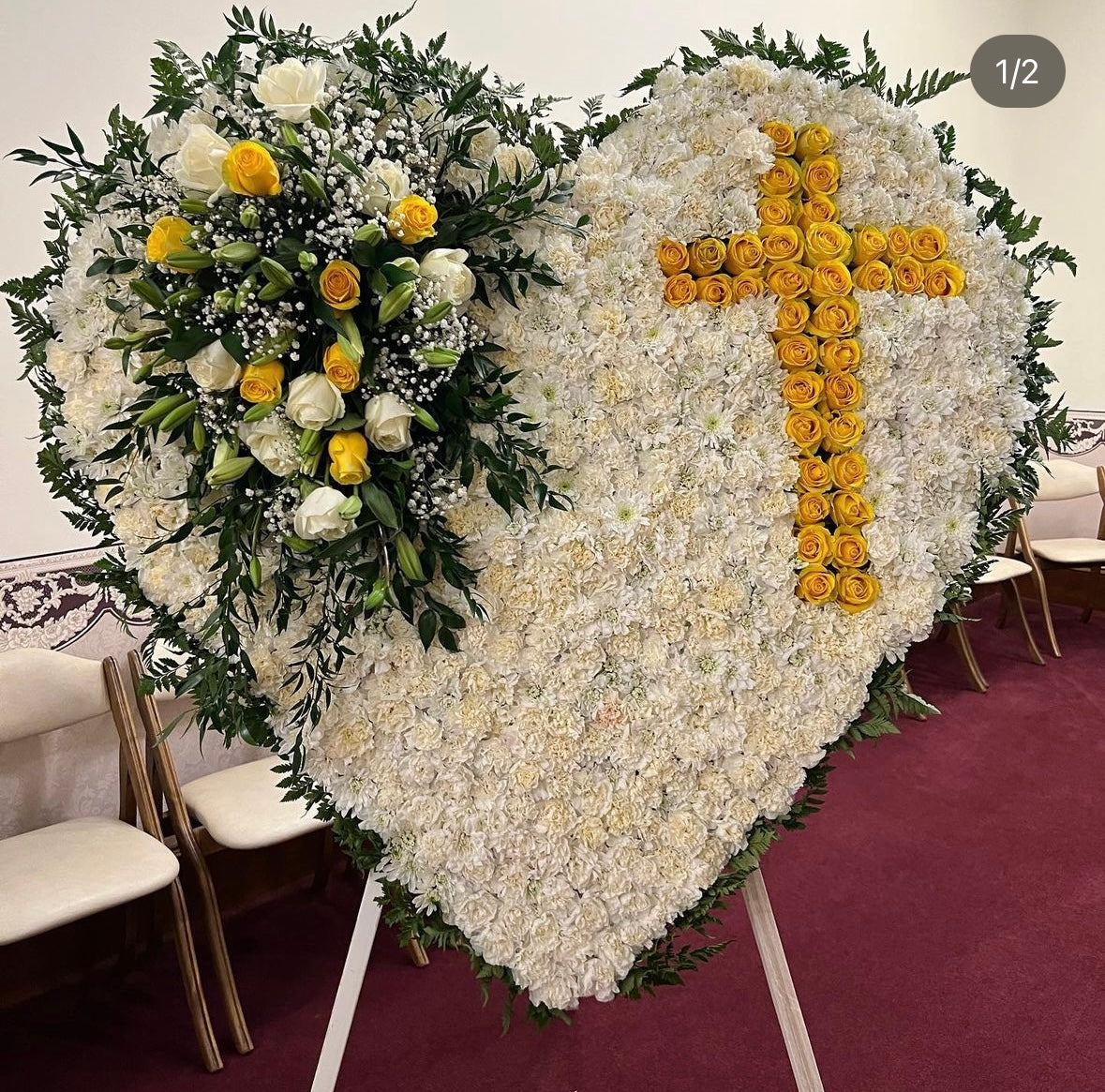 Custom Wooden Heart 6ft