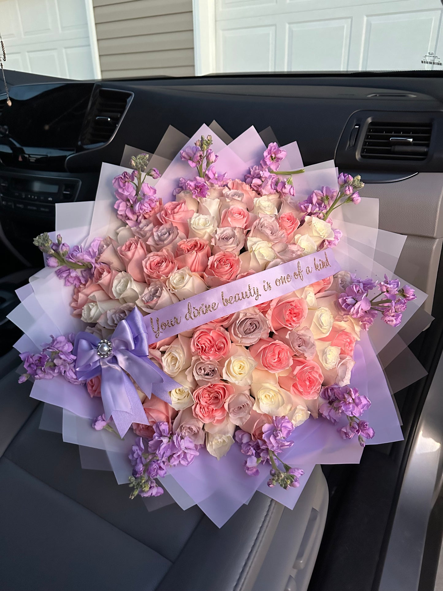 Lavender Sweetheart Bouquet