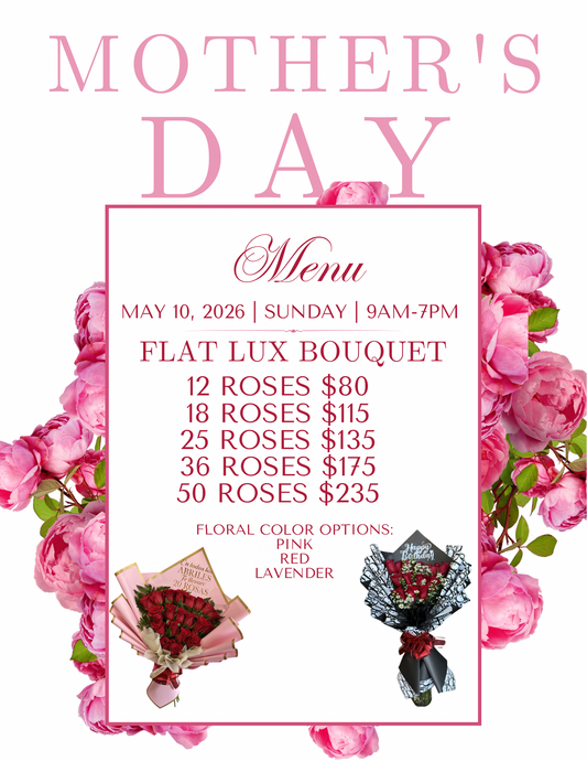 Mother’s Day Flat Lux Bouquet